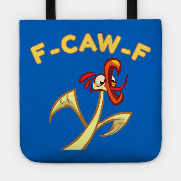 f-caw-f Tote by Creatifly Graphic Tees