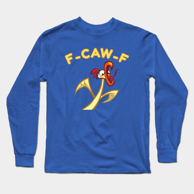 f-caw-f Long Sleeve T-Shirt by Creatifly Graphic Tees