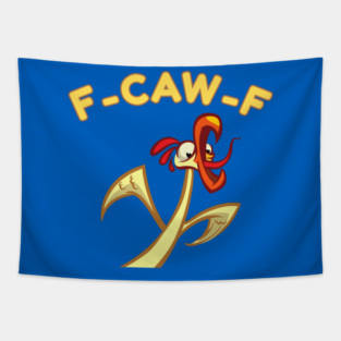 f-caw-f Tapestry