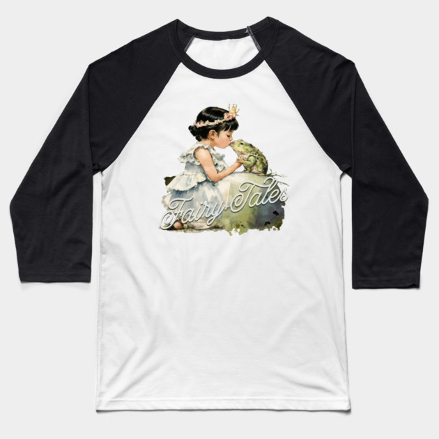 Fairy Tale Genre Lover Baseball T-Shirt by H. R. Sinclair