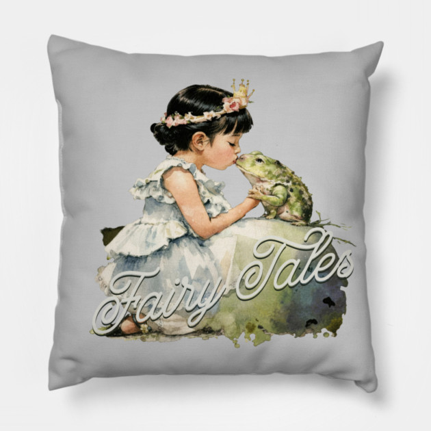 Fairy Tale Genre Lover Pillow by H. R. Sinclair