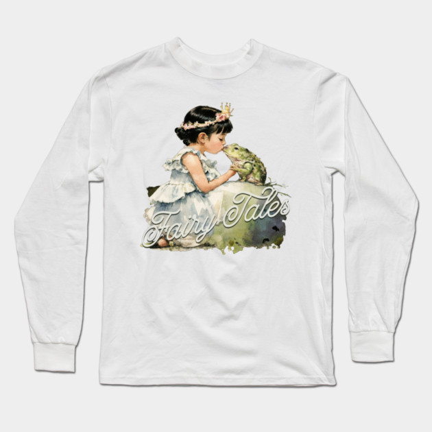 Fairy Tale Genre Lover Long Sleeve T-Shirt by H. R. Sinclair