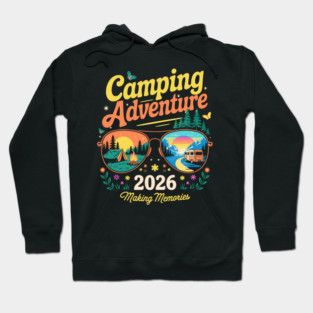 Camping Adventure Life Men Women Kids Family Squad Matching Hoodie