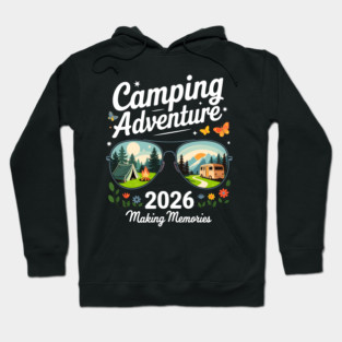 Camping Adventure Life Men Women Kids Family Squad Matching Hoodie