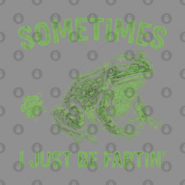 Sometimes I Just Be Fartin by Creatifly Graphic Tees