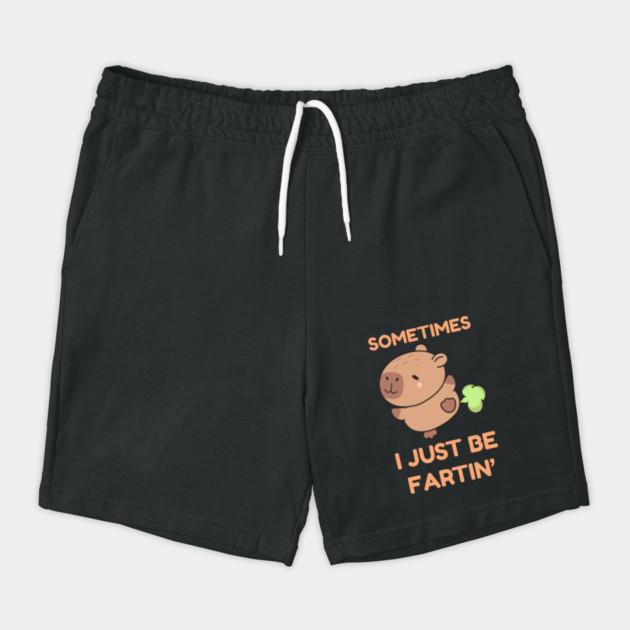 Sometimes I Just Be Fartin' Cute Capybara by Creatifly Graphic Tees