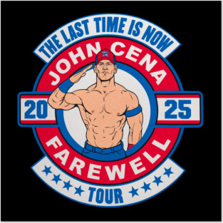 John Cena Farewell Tour 2025 Posters and Art