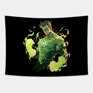 green lantern Tapestry