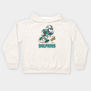 Snoopy Miami Football Retro Fan Kids Hoodie