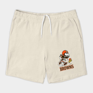 Snoopy Cleveland Football Retro Fan Shorts