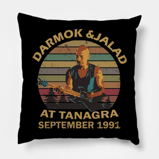Darmok And Jalad Pillow by Kelo