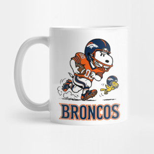 Snoopy Denver Football Retro Fan Mug