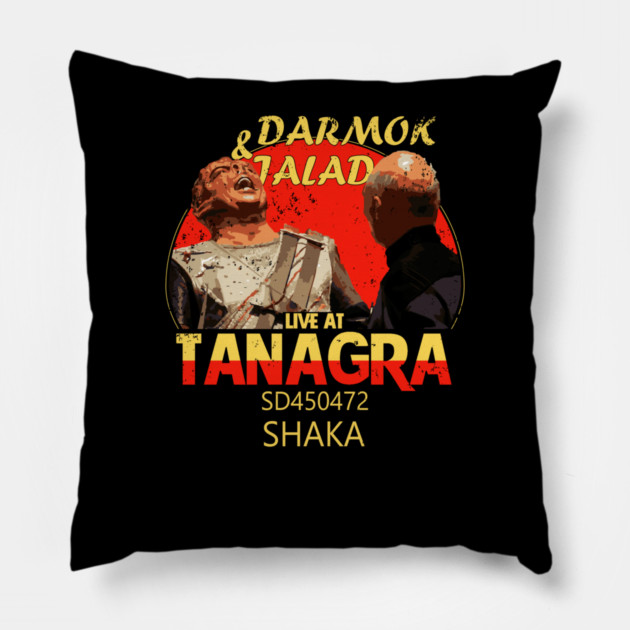 Darmok And Jalad Pillow by Kelo