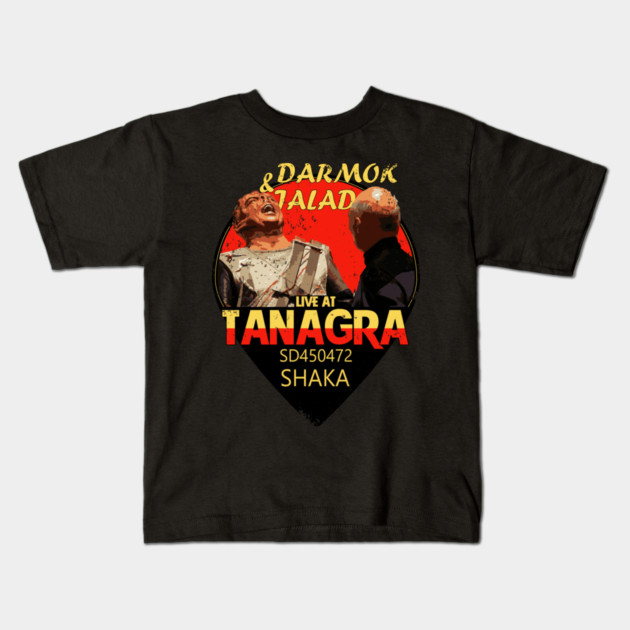 Darmok And Jalad Kids T-Shirt by Kelo