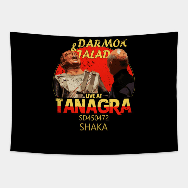 Darmok And Jalad Tapestry by Kelo