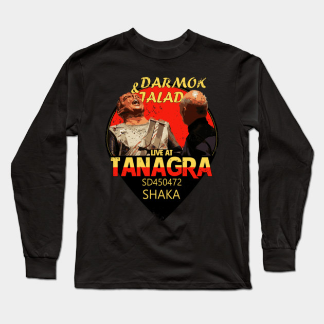 Darmok And Jalad Long Sleeve T-Shirt by Kelo