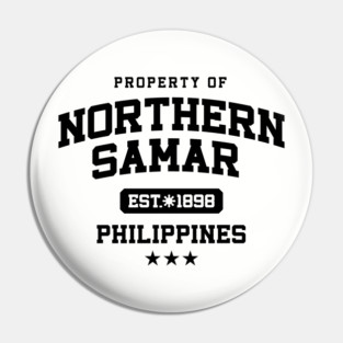Northern Samar - Property of the Philippines Shirt Pin