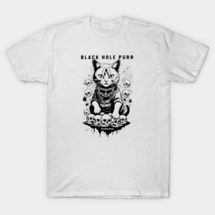BLACK HOLE PURR T-Shirt
