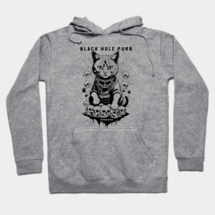BLACK HOLE PURR Hoodie