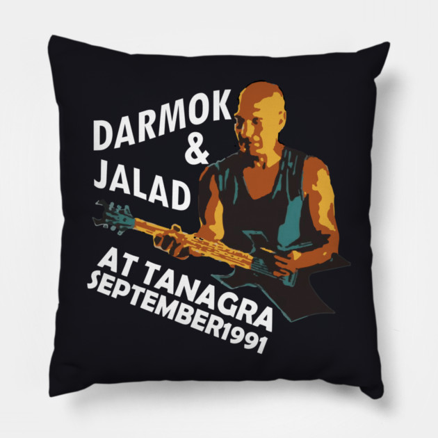 Darmok And Jalad Pillow by Kelo