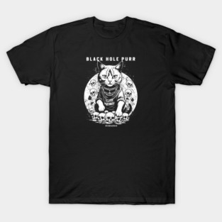 BLACK HOLE PURR T-Shirt