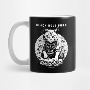 BLACK HOLE PURR Mug