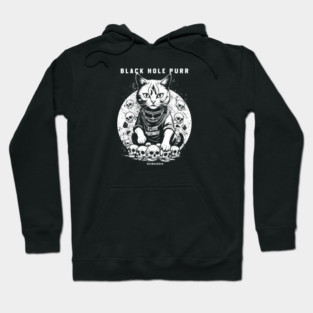 BLACK HOLE PURR Hoodie