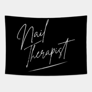 Nail Therapist Manicurist Salon Beautician Artist Tapestry