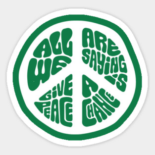 Peace Sticker
