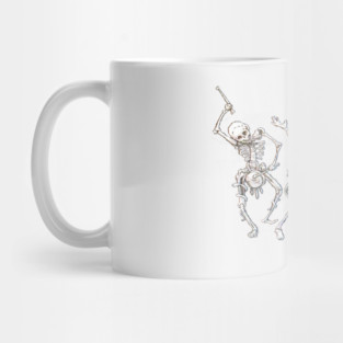 Skeletons Medieval Band Mug