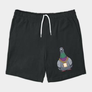 Beak Drop Pigeon Bread Chain Rap Bird Shorts