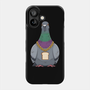 Beak Drop Pigeon Bread Chain Rap Bird Phone Case