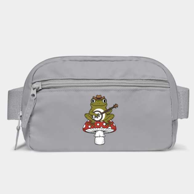 Honky Tonk Toadstool Banjo Frog by Designed By Marty