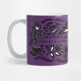 Emotional Support Husband Mug