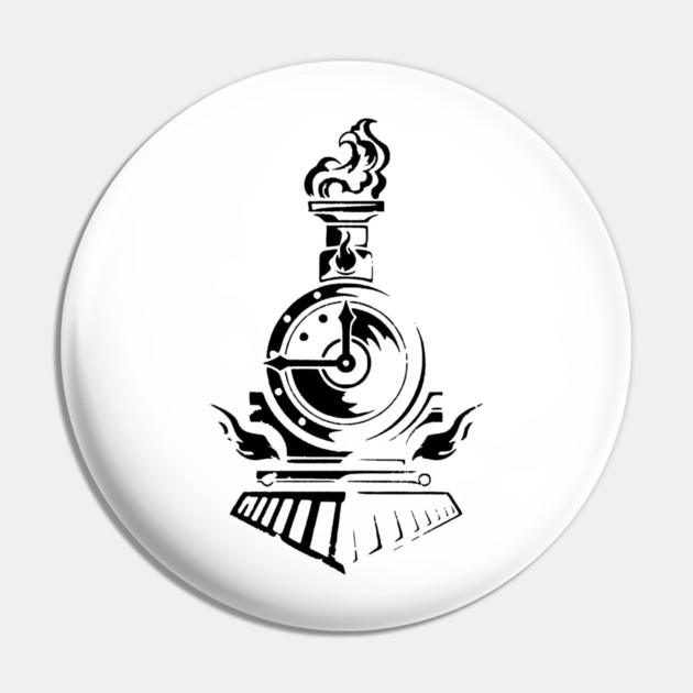 Limbus Company Clock Train Pin by Kelo