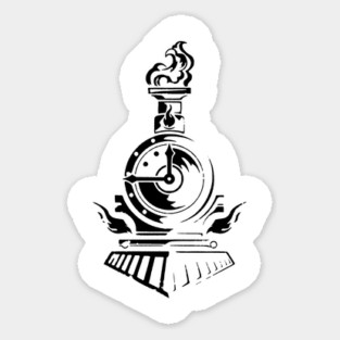 Limbus Company Clock Train Sticker