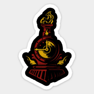 Limbus Company Clock Train Sticker