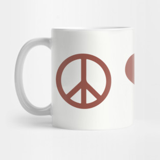 Peace Love Nutcracker Mug
