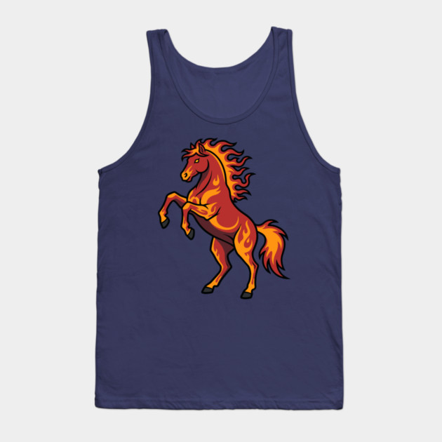 Fire Horse 2026 Tank Top by CreativeSage