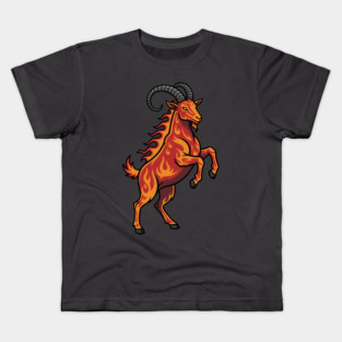 Year of the Fire Goat 2027 Kids T-Shirt