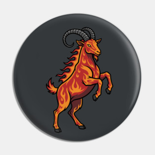 Year of the Fire Goat 2027 Pin