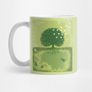 Green Oak Mug