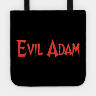 Evil Adam Logo Text Only Tote