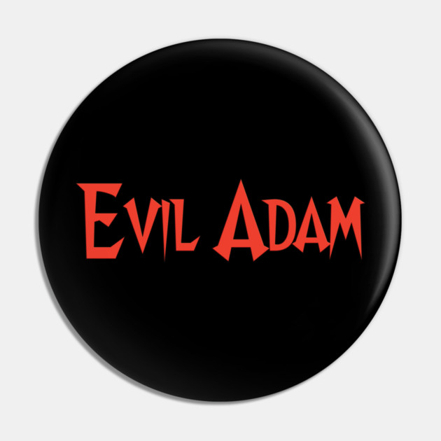 Evil Adam Logo Text Only Pin by Evil Adam
