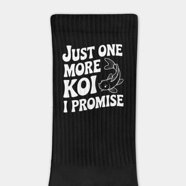 Just One More Koi I Promise by Frank Ring