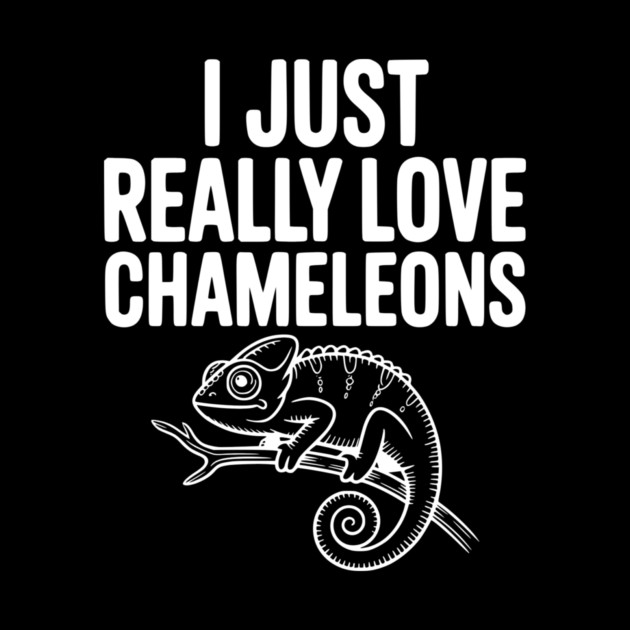 I Just Love Chameleons by Frank Ring