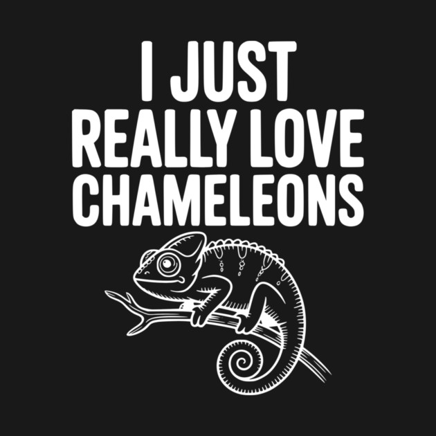 I Just Love Chameleons by Frank Ring