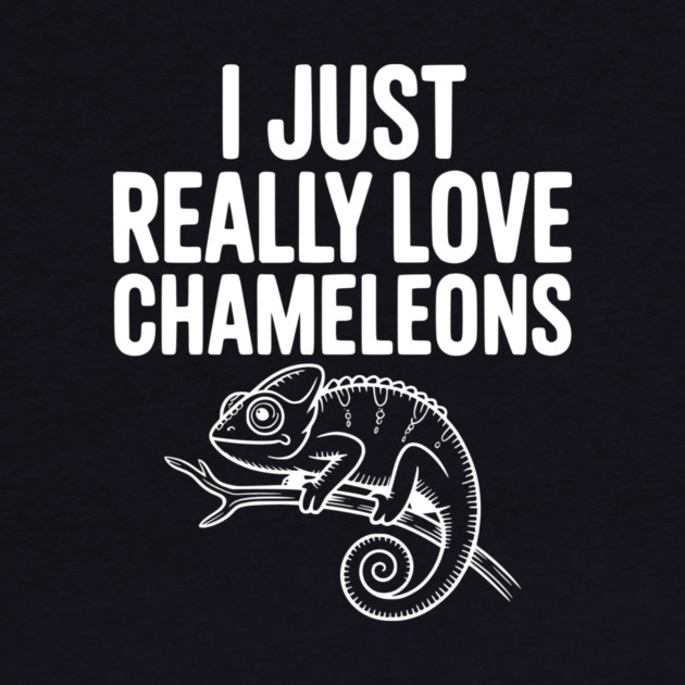 I Just Love Chameleons by Frank Ring