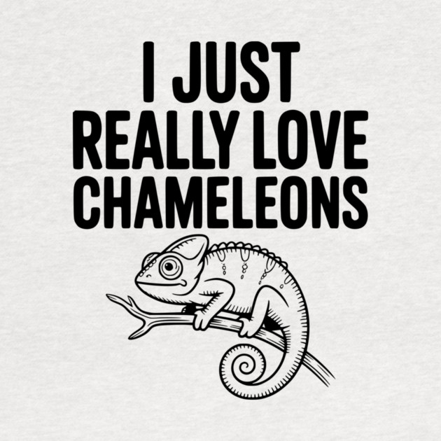 I Just Love Chameleons by Frank Ring
