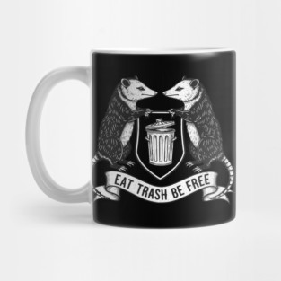 Trash Royalty Possum Crest Mug